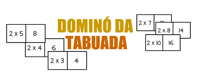 Dominó da Tabuada - Nosso Clubinho