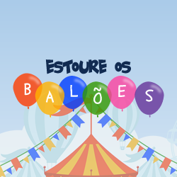 Estoura Balão: jogo educativo