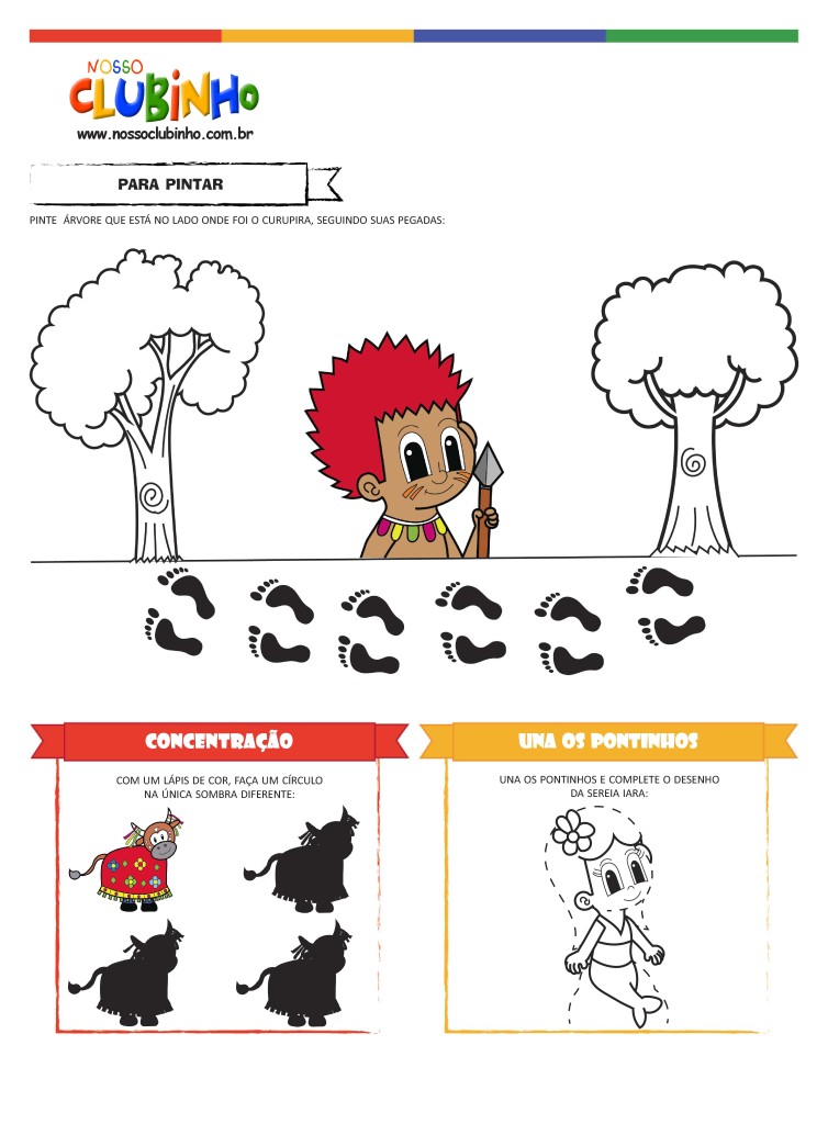Atividades para Educação Infantil: Dia do Folclore - Nosso Clubinho