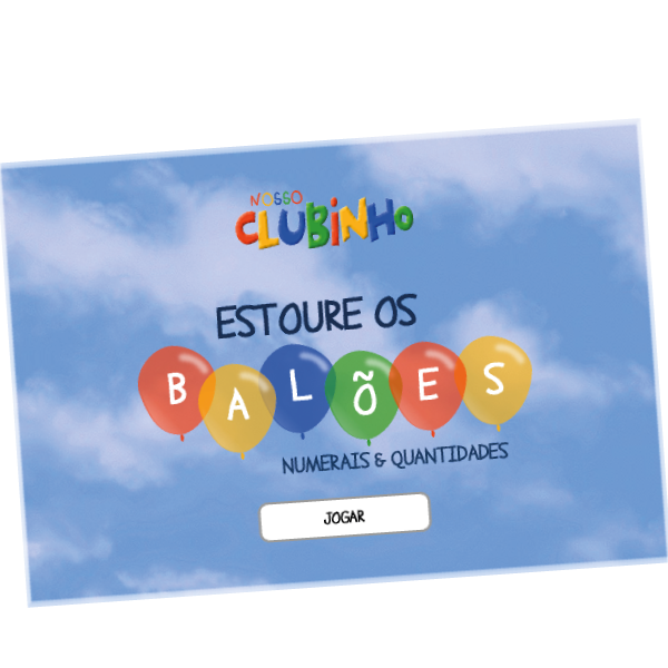 Estourar balões – Jogos da Escola